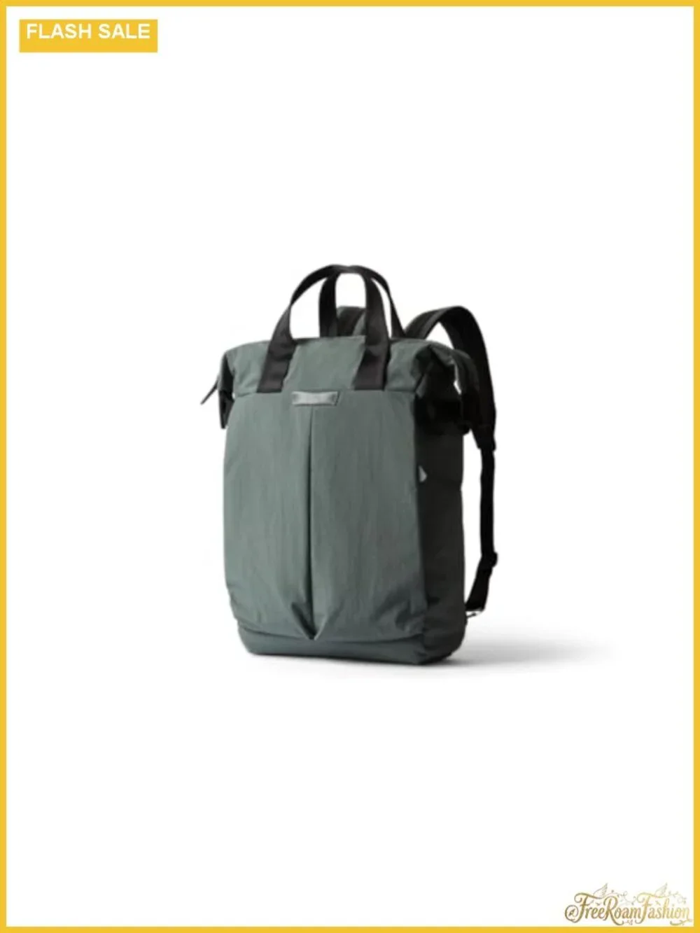 Convertible Backpack Tote Bag, Water-Resistant Nylon, 20L, Laptop Sleeve